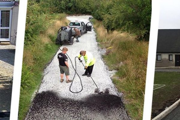 Tar and Chip Driveways