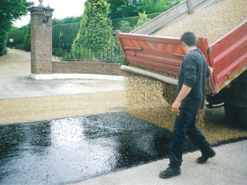 Tar and Chip Driveways